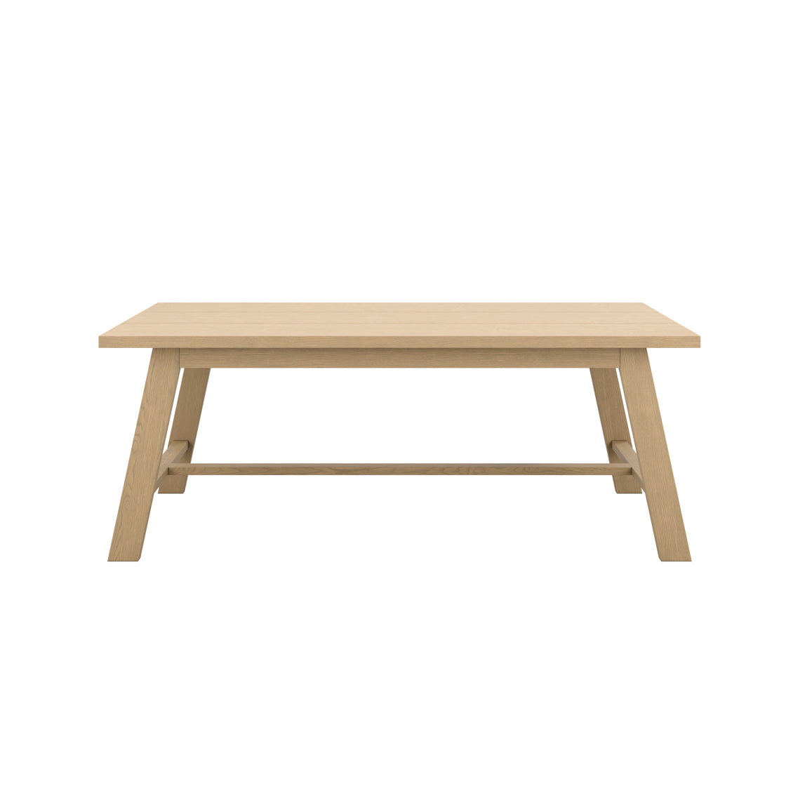 Bourton Latte Wood Dining Table | 8 Seater
